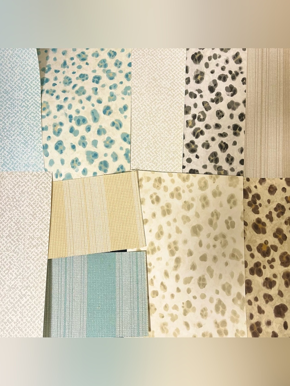 10 Designer Assorted Arts & Crafts Wallpaper Sample Sheets bundle